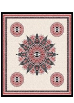 TELO MARE MANDALA 210X240 100co INDI - immagine 5