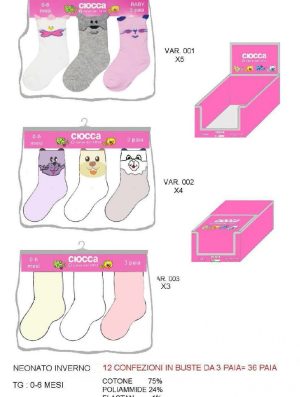 CONF.3 CALZE 3/514R CIOCCA