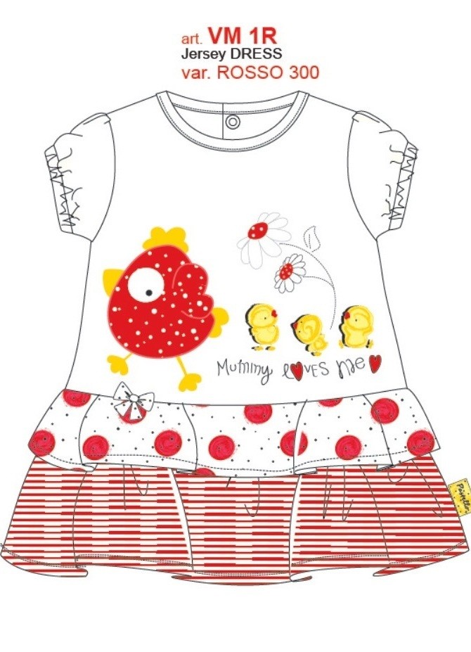 VESTITINO NEONATA VM1R ZERO& - immagine 2