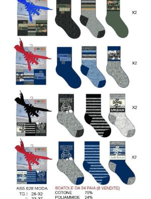 CONF.3 CALZE B. 835/X CIOCCA