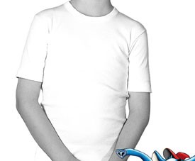 CORPO BIMBO MEZZA MANICA BCOTTON 400 FRAGI 100% COTONE