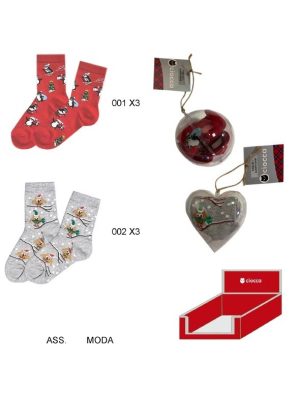 CALZA B. CNK029R CIOCCA palla natale
