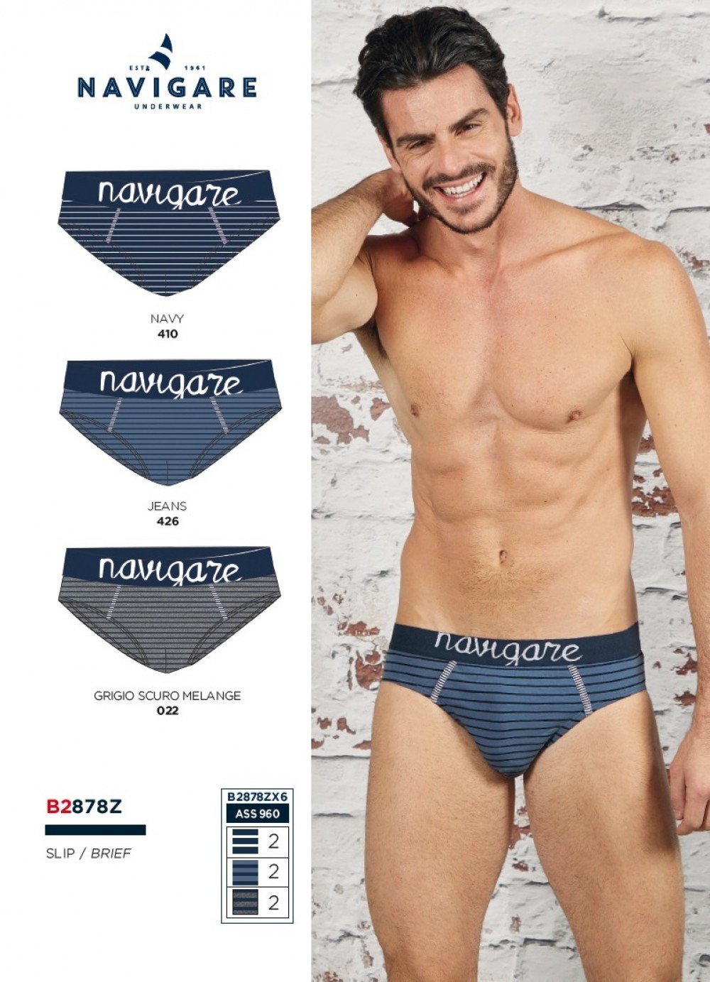 SLIP U.878Z NAVIGARE co95ea5