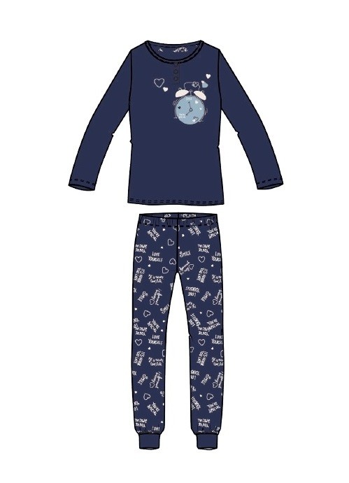 PIGIAMA D. CLK0835 INFIORE 87co13pl - immagine 2