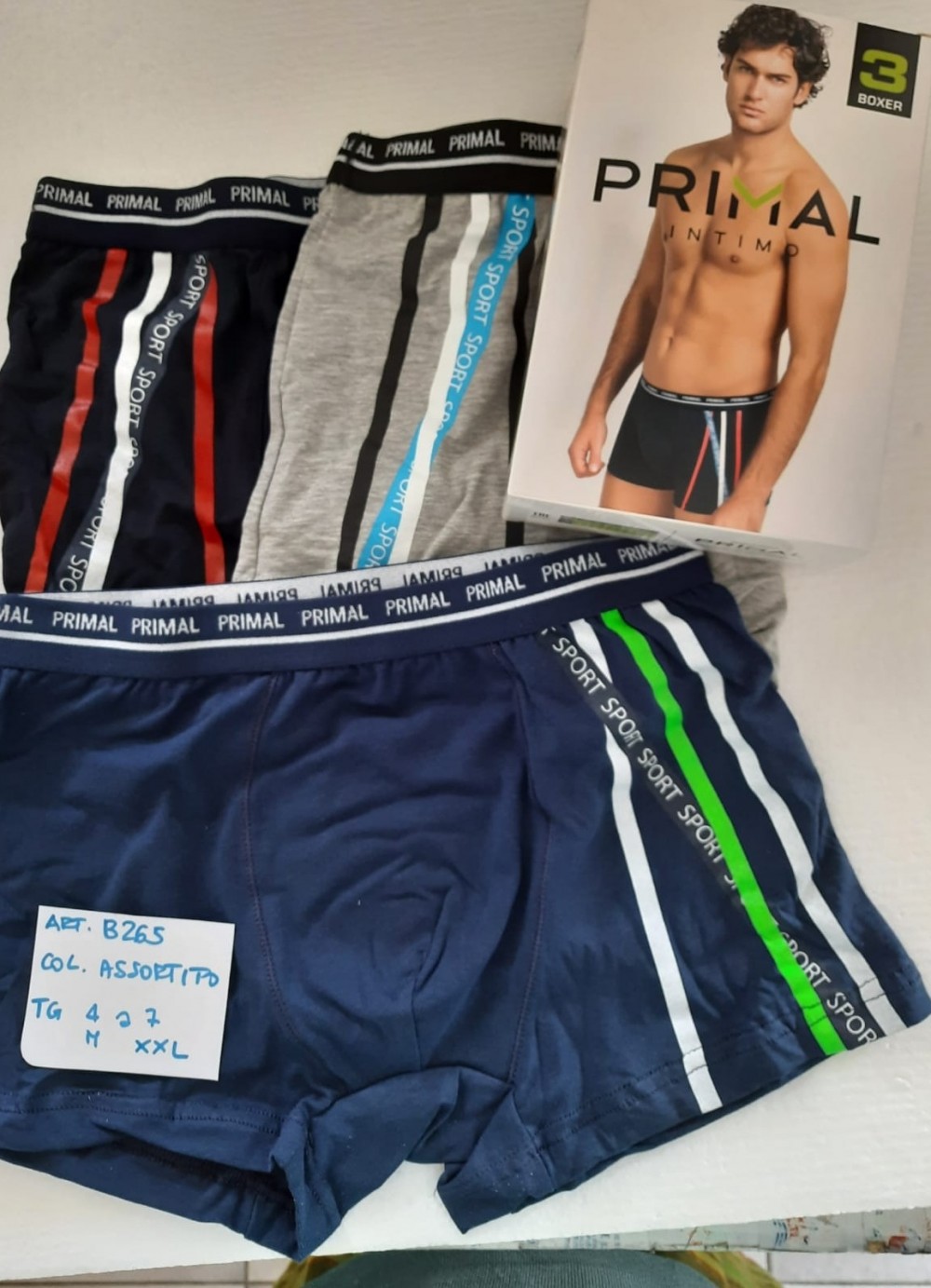 CONF.3 BOXER U.B265 PRIMAL co93ea7