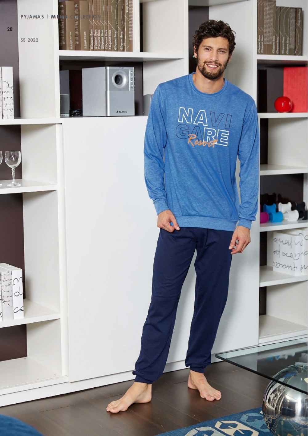 PIGIAMA U. 141283 100co NAVIGARE