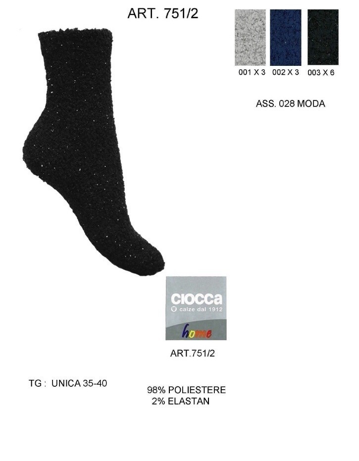 CALZA D. 751/2 CIOCCA
