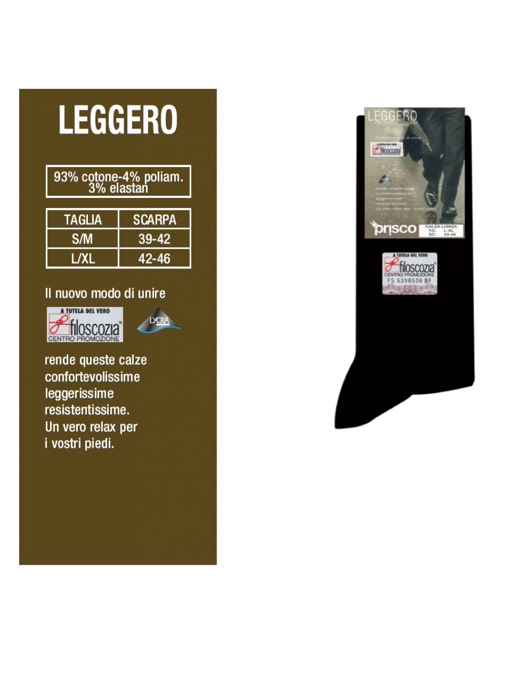 CALZA U.L.LEGGERO co93pa4ea3