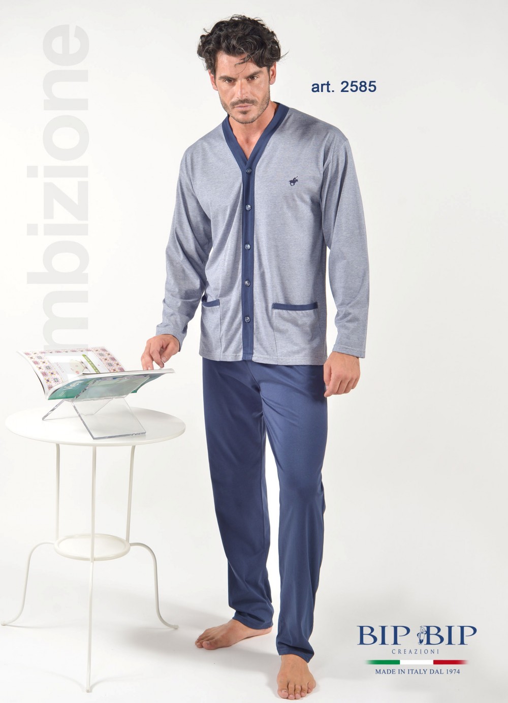 PIGIAMA U. 2585 BIPBIP 100co 58/60