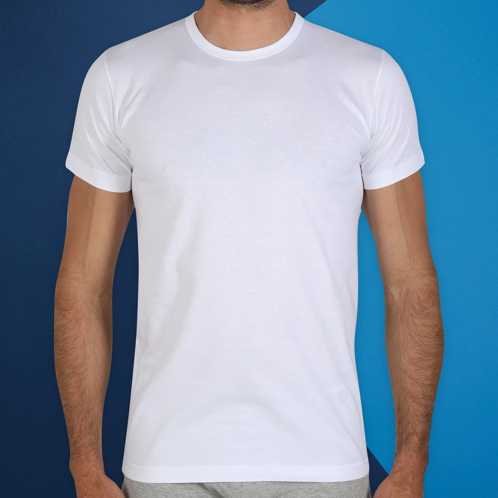 T-SHIRT UOMO MEZZA MANICA AMERICA OVER FRAGI 100% cotone - immagine 4