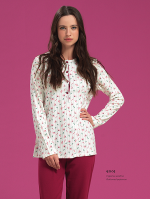 PIGIAMA SERAFINO DONNA M/L 92105 LINCLALOR