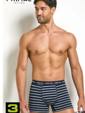 CONFEZIONI 3 BOXER Uomo B338 PRIMAL