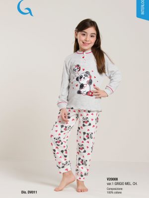 PIGIAMA BAMBINA V20008 GARY