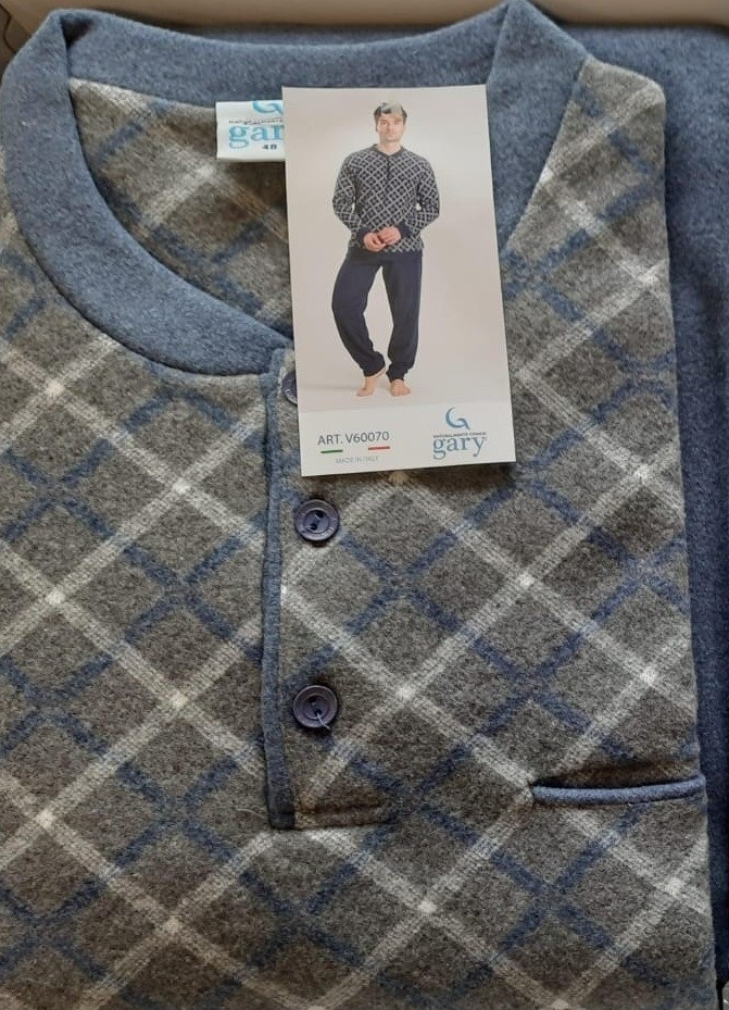 PIGIAMA U. V60070 GARY 50co50pl - immagine 2