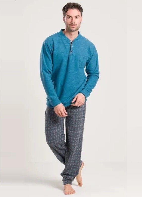 PIGIAMA U. V60055 GARY 50co50pl - immagine 2