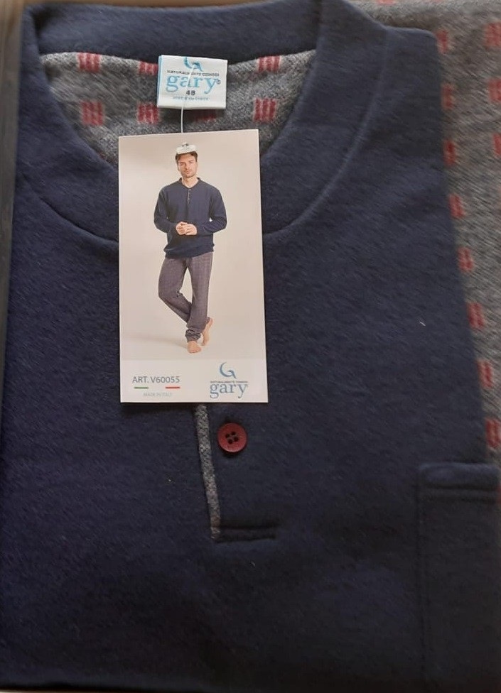 PIGIAMA U. V60055 GARY 50co50pl - immagine 4